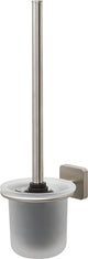 Tiger onu - brosse de toilette avec support - acier inoxydable brossé