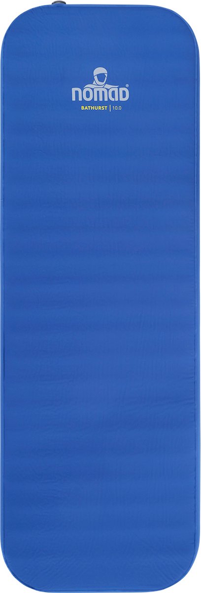 Matelas de couchage Nomad ® bathurst 10.0 autogonflant | 198x68 | 10 cm d'épaisseur | bleu | léger | camping confort | avec housse