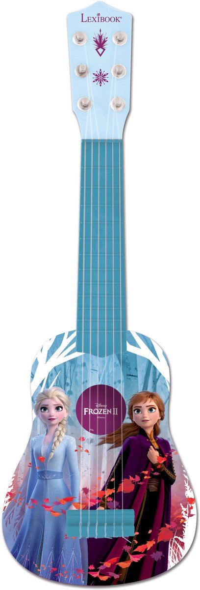 Disney Frozen-guitare-53-cm-bleu - taille unique
