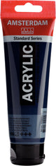 Peinture acrylique série standard Amsterdam tube 120 ml bleu de Prusse (phtalo) 566