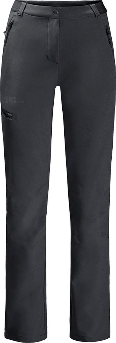Jack wolfskin geigelstein pantalon femme - pantalon d'extérieur - dames - noir - taille 38