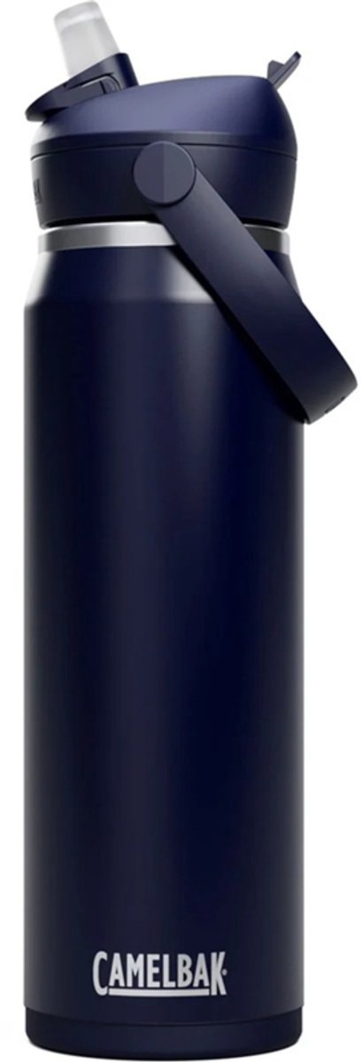 Camelbak thrive flip paille - isolée sous vide - gourde isolante en acier inoxydable - 750 ml - bleu (marine)