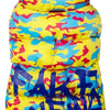 Croci Dog Jacket Fake News Yellow Blue Fuchsia