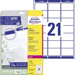Étiquettes d'adresse papier avery-zweckform quickpeel™