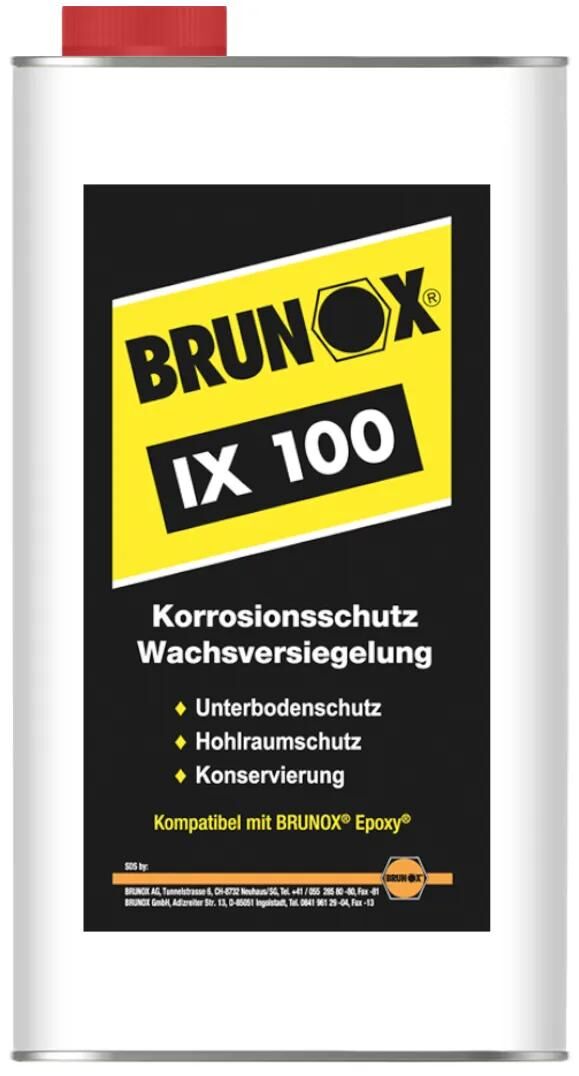 Brunox protection contre la corrosion ix 100 cire d'étanchéité 5 l ix 100