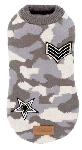 Croci Dog Pull Camouflage mimétique Gray