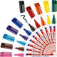 Edding Markers 400, épaisseur de ligne 1 mm, différentes couleurs, 10 pièces 1 boîte