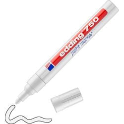Edding 750 marqueur peinture blanc | 10 pièces