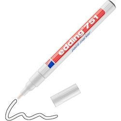 Edding 751 marqueur peinture blanc (fin) | 10 pièces