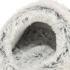 Trixie Cat Basket Iglo Harvey Grey White-Black