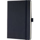 Carnet sigel 80g m2 14,8x21cm ligné nervuré 97 feuilles