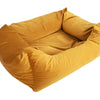 Madison Friends Panier de chien Velvet Jaune