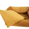 Madison Friends Panier de chien Velvet Jaune