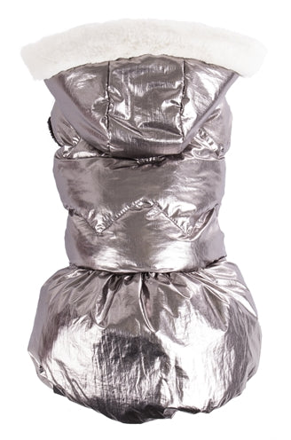Martin Dog Jacket Elite Lame Silver Colored Eau - Répulsion