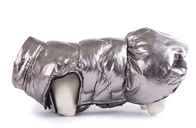 Martin Dog Jacket Elite Lame Silver Colored Eau - Répulsion