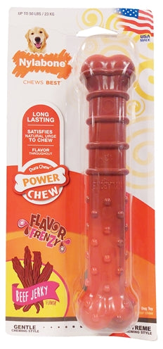 Nylabone texturé dura chew beef jerkey pour les mordeurs durs