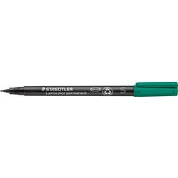 Marqueur permanent ohp staedtler lumocolor vert 10 pièces