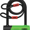 Antivol en U Abus ultra mini 410k 150hb140 incl. câble à boucle cobra et support sh
