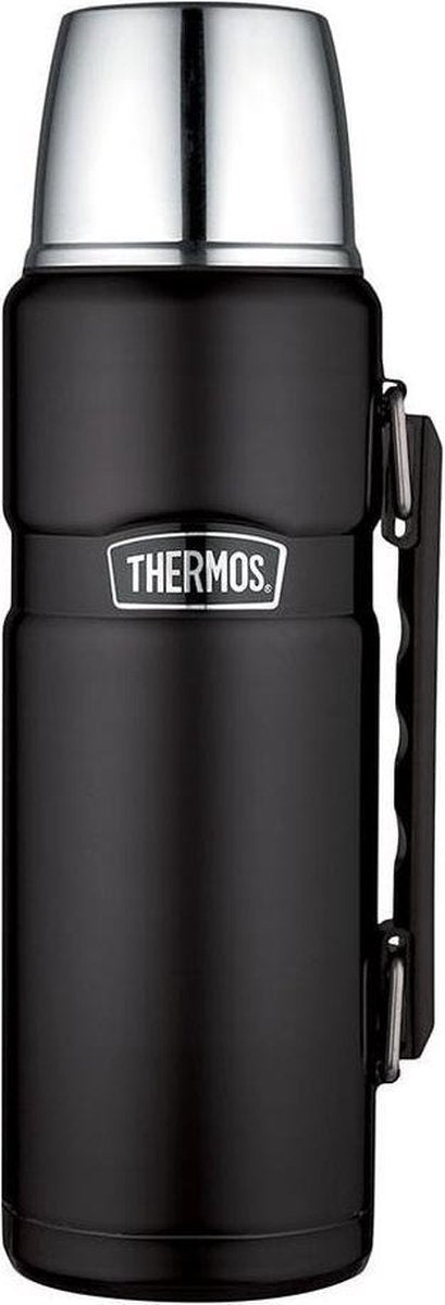 Bouteille isotherme thermos - 1,2 litres - noir