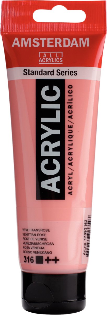 Amsterdam série standard peinture acrylique tube 120 ml rose vénitien 316