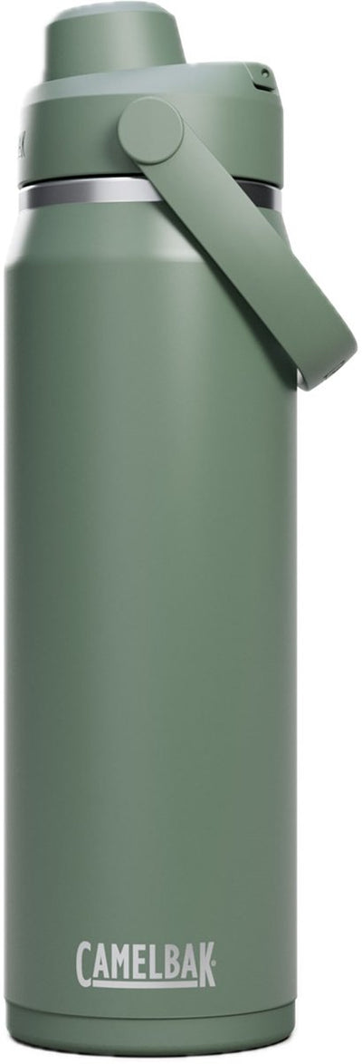 Gourde Camelbak thrive chug - 750 ml - acier inoxydable - avec bouchon à vis - bouteille d'eau isolante - vert