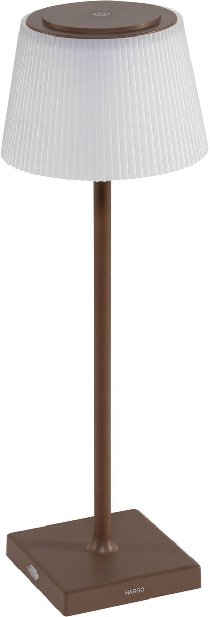 Lampe de table LED Century Margo Corten 4W 3000K dimb. ip54