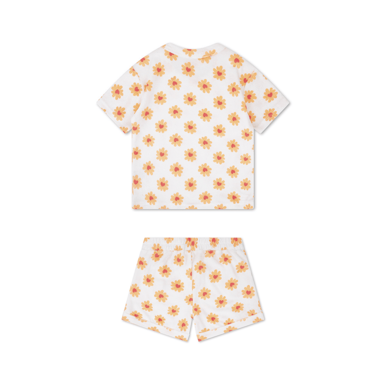 Amour floral | Des filles multi-colorants set plage - Terry