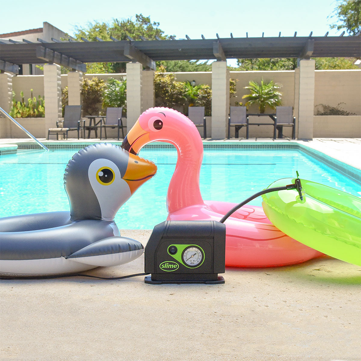 Compresseur de pompe à pneu Slime 12v