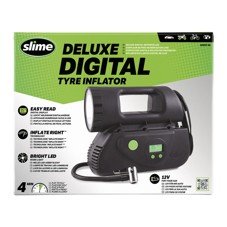Compresseur de gonfleur de pneu numérique Slime Deluxe 12 V