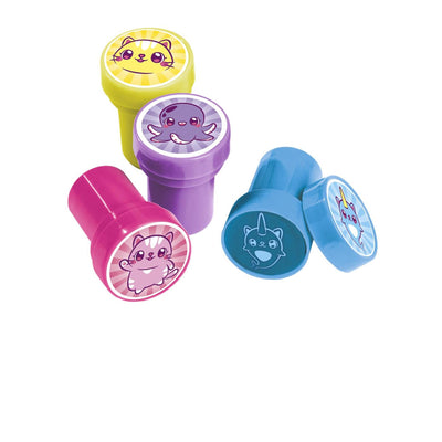 Groupe d'artisanat créatif mini tampons auto-encreurs mymy - 12 pcs.