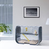 Savic Hamsterkooi Geneva Anthracite Silver