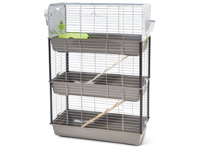 Savic Rodding Cage Caesar 3 triple gris chaud
