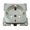 Prise murale C-line camping-car et caravane 230 volts blanche - sans emballage de vente