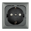 Prise murale C-line camping-car et caravane 230 volts anthracite