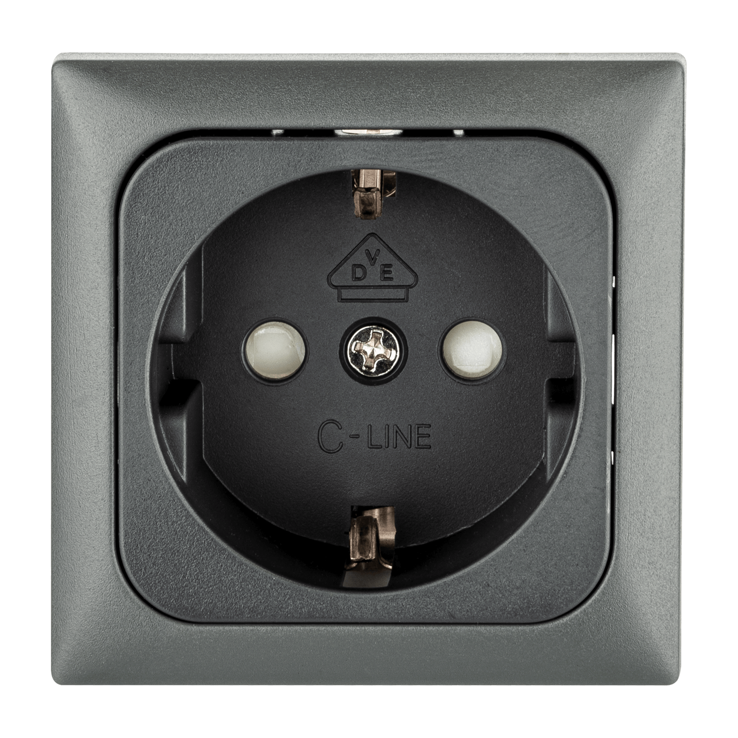 Prise murale C-line camping-car et caravane 230 volts anthracite