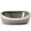 Savic Kattenbak Happy Planet Gizmo avec Rand Mocca Gray chaud