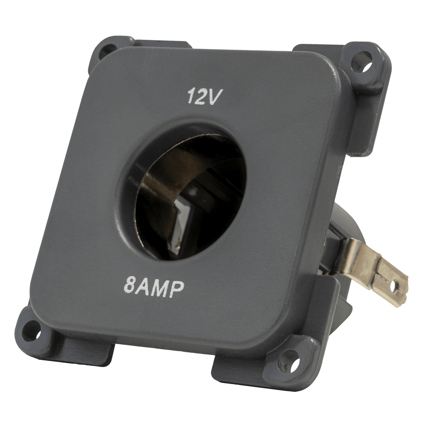Prise C-line 12 volts pour camping-car et caravane, anthracite