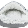 Trixie Dog Basket Donut Harvey Grey White-Black