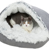 Trixie Dog Basket Donut Harvey Grey White-Black