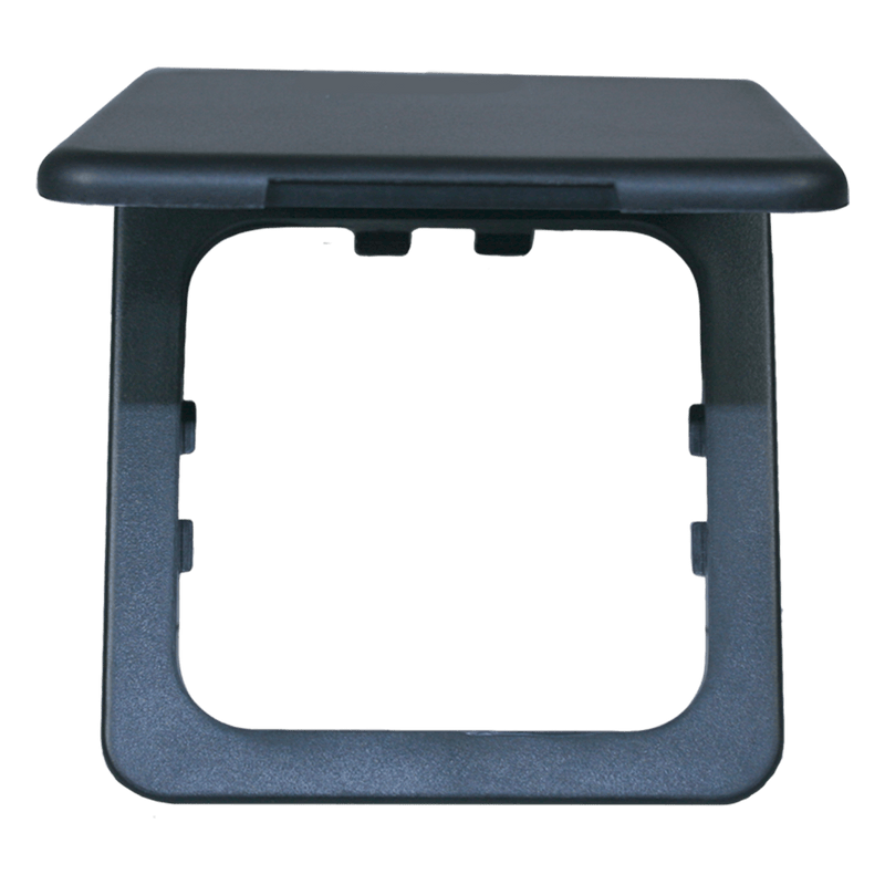 Couvercle à charnière opale anthracite - emballé
