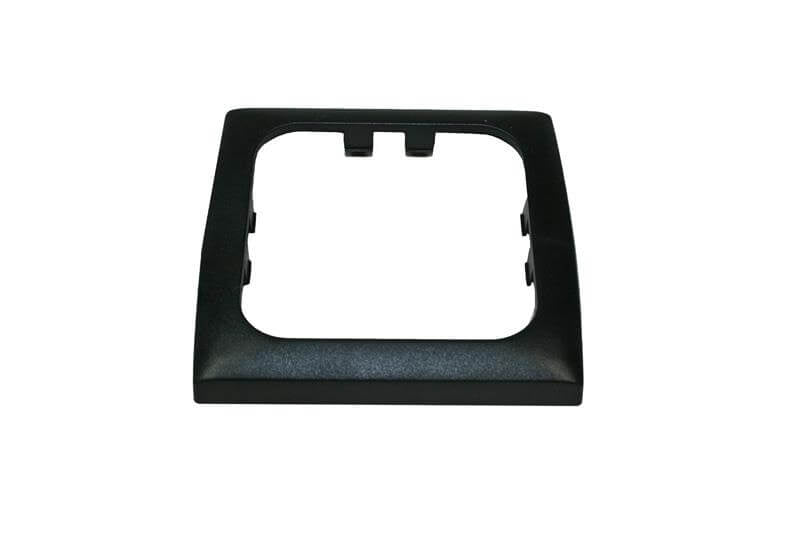 Cadre de recouvrement Opal simple noir - emballé