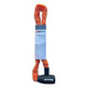 Orange Lynx Cityline M Lock de chaîne - 85 cm, acier durci, liens carrés de 5,5 mm, météorologiques, clics de voiture, 3 touches