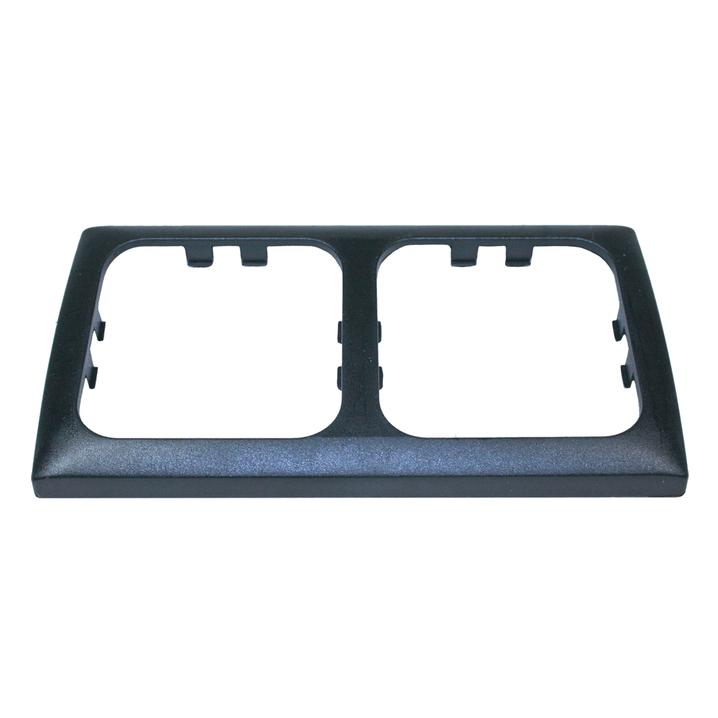 Cadre de recouvrement opale 2 fois anthracite - emballé