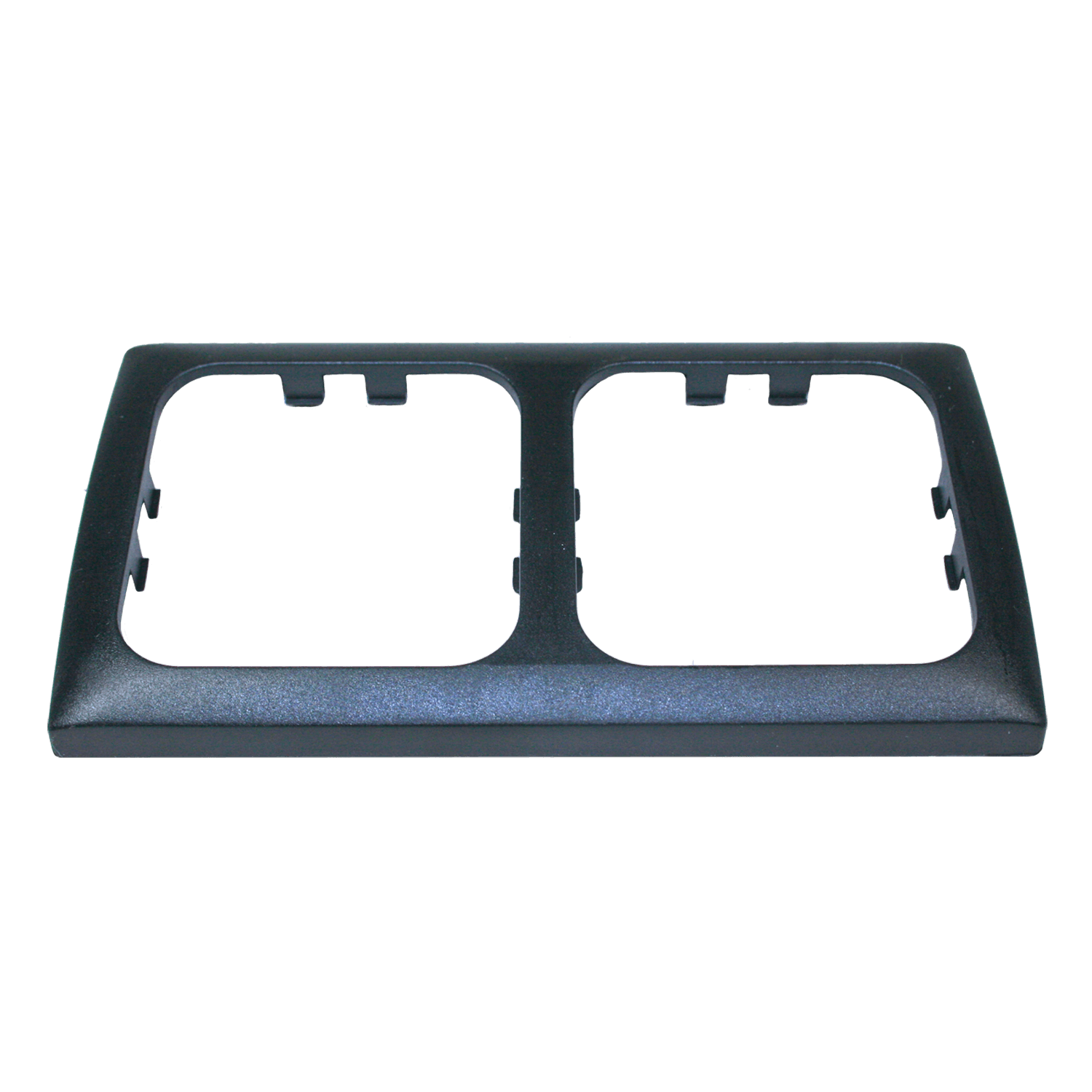 Cadre de recouvrement opale 2 fois anthracite - emballé
