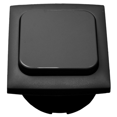 Interrupteur C-line avec cadre opale anthracite