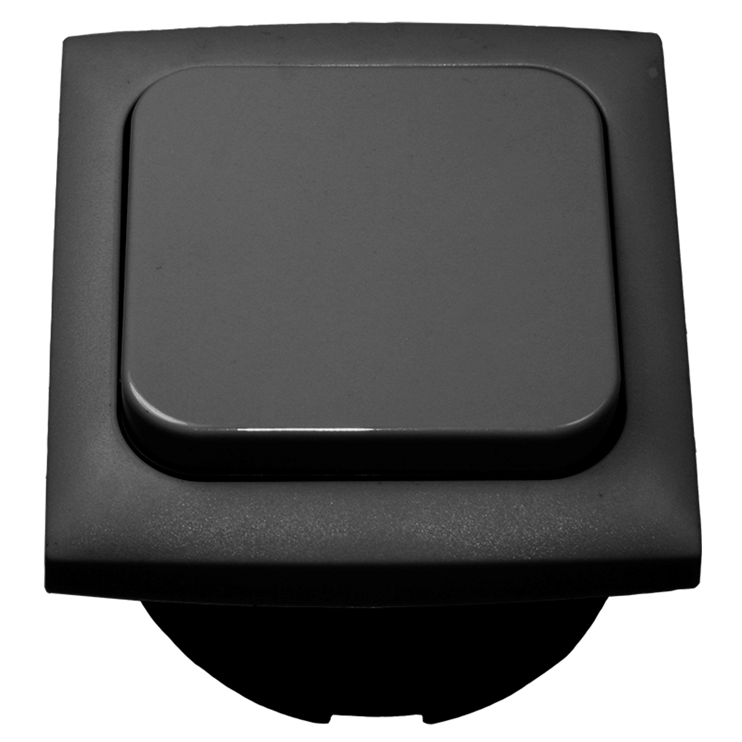 Interrupteur C-line avec cadre opale anthracite - emballé