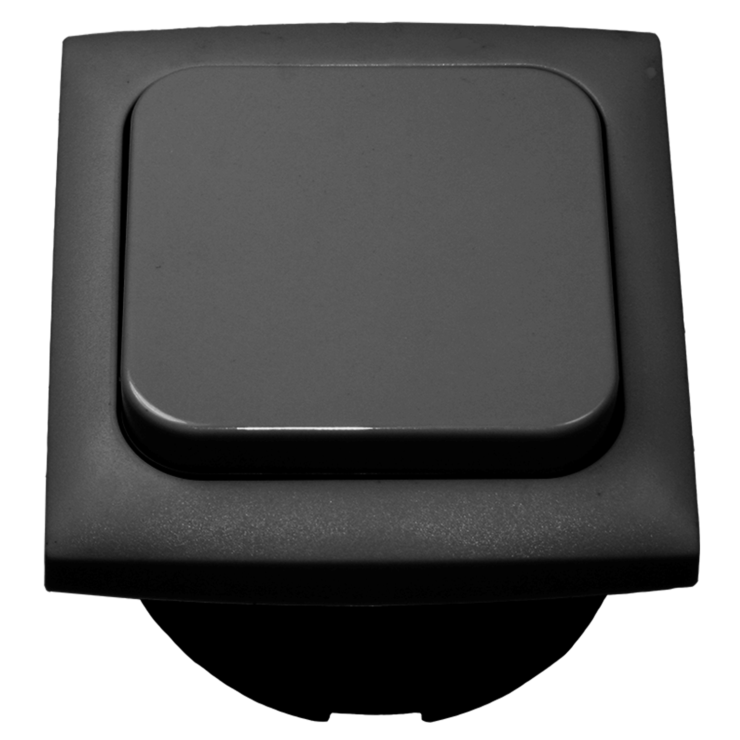 Interrupteur C-line avec cadre opale anthracite