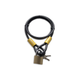 Lynx 1.5m Cable Lock - Sécurité vélo - Cadenas en laiton - 10mm
