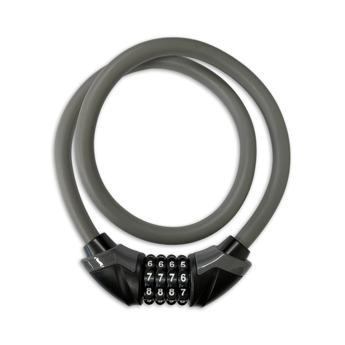 Lynx 4 - Lorque de vélo de silicone à régime - Utilisation robuste, protectrice, à long terme - Polybag avec autocollant de code-barres