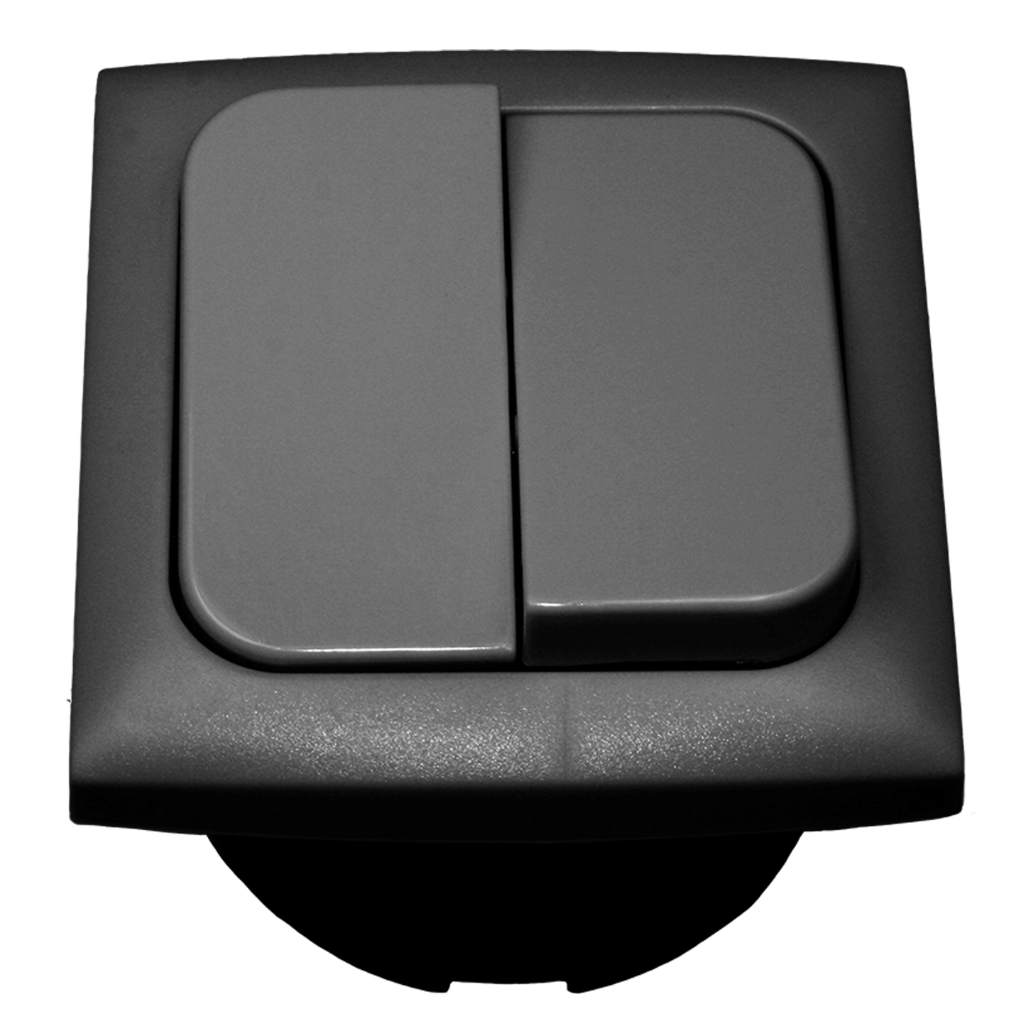 Interrupteur série C-line avec cadre opale anthracite